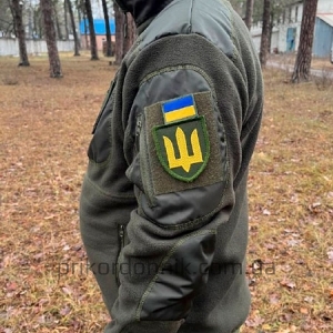 Флисовая кофта тактика олива