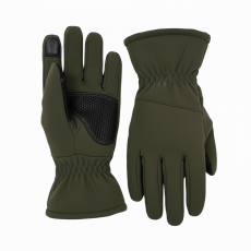 Перчатки SOFT SHELL зимние на флисе олива  Tactic
